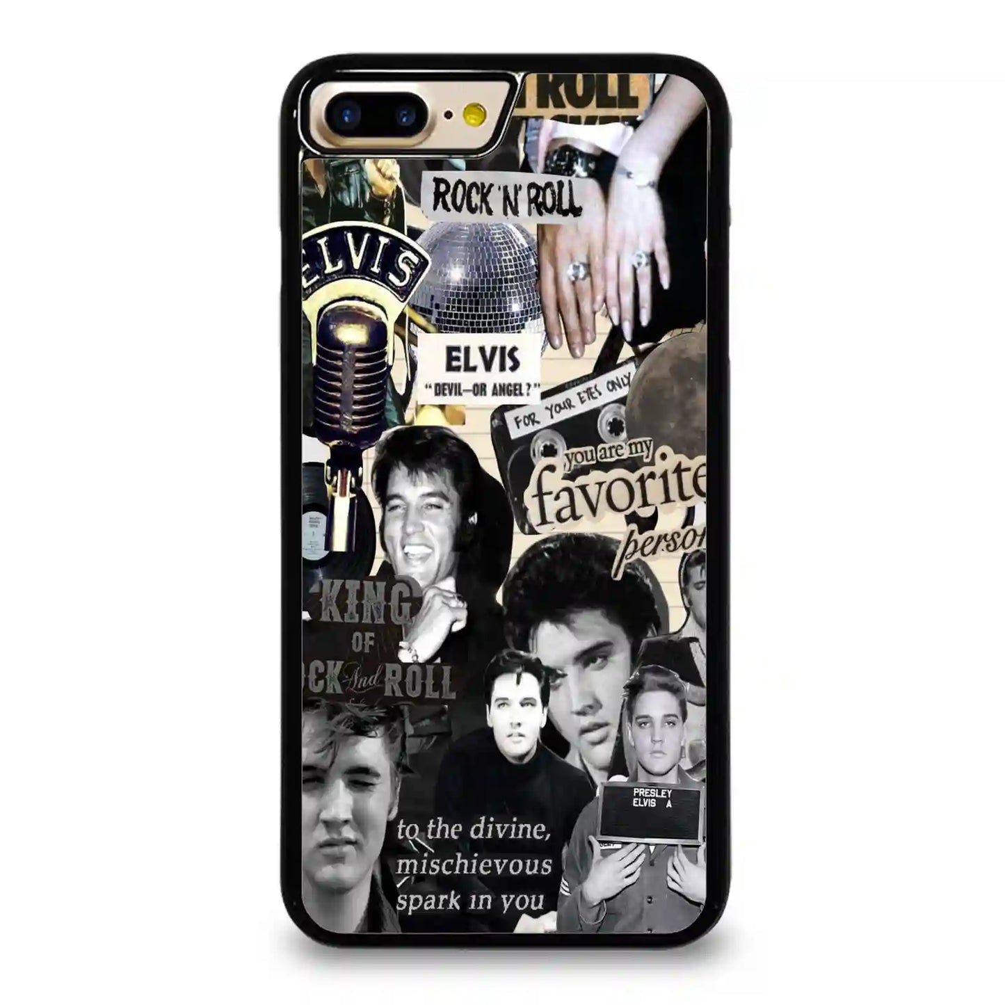 Elvis King Of Rock Vintage iPhone 7-8 Plus Case