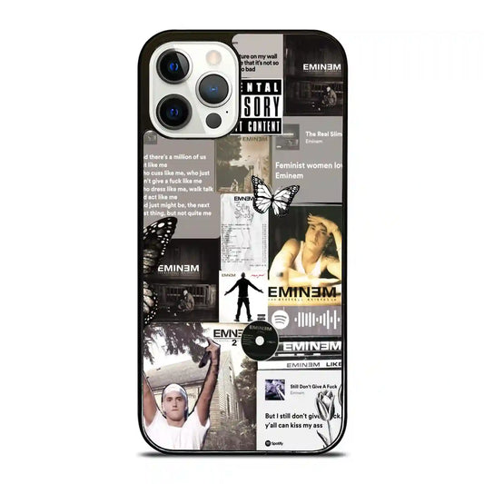 Eminem Print Aesthetic iPhone 12 Pro Case