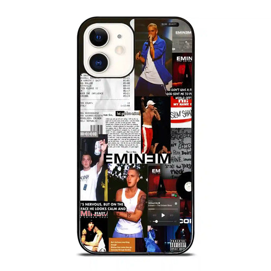 Eminem Print Retro iPhone 12 Case