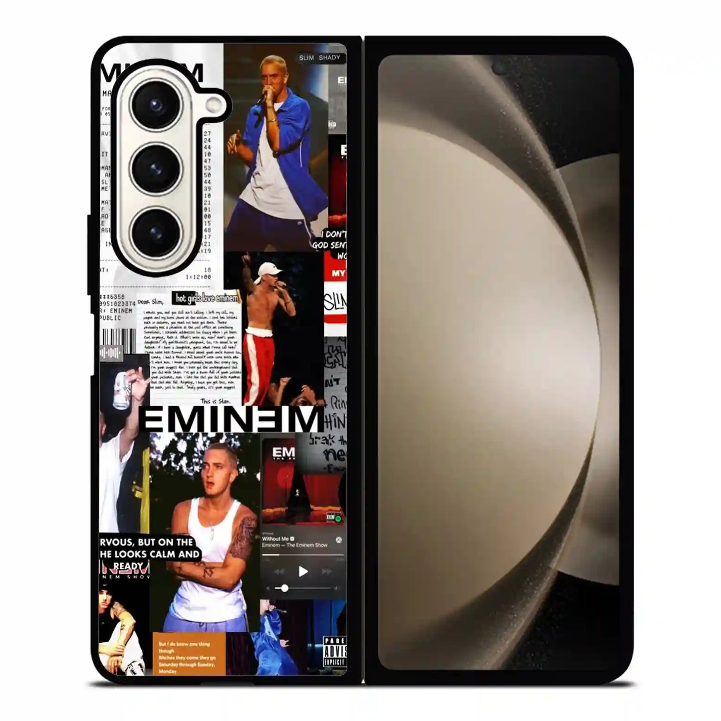 Eminem Print Retro Samsung Z6 Fold Case