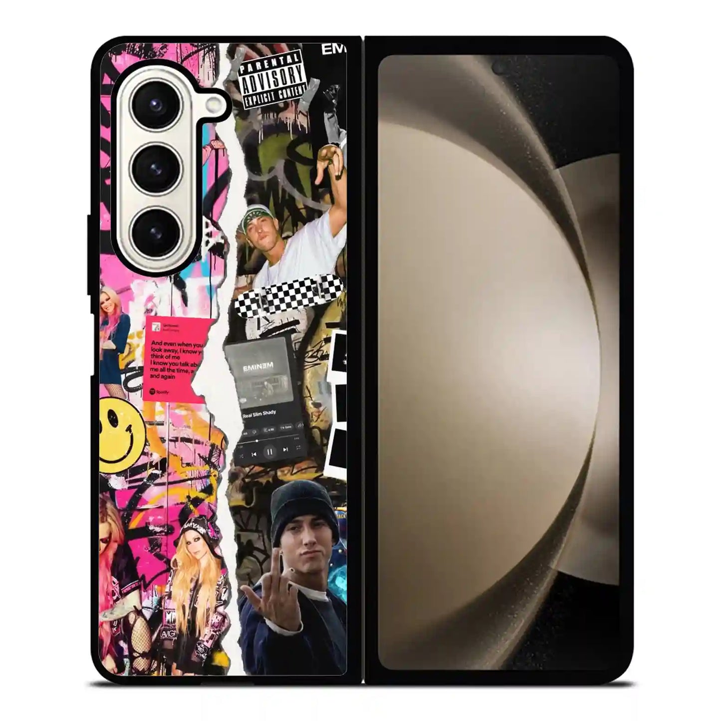 Eminem Retro Vintage Samsung Z6 Fold Case