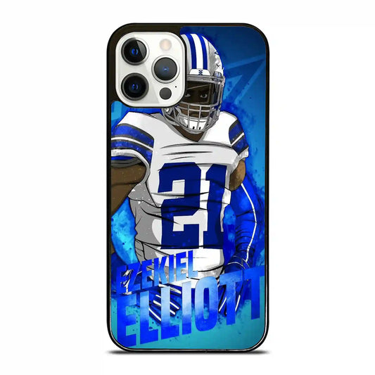 Ezekiel Elliot Cartoon iPhone 12 Pro Case