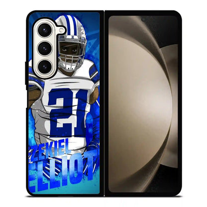 Ezekiel Elliot Cartoon Samsung Z6 Fold Case