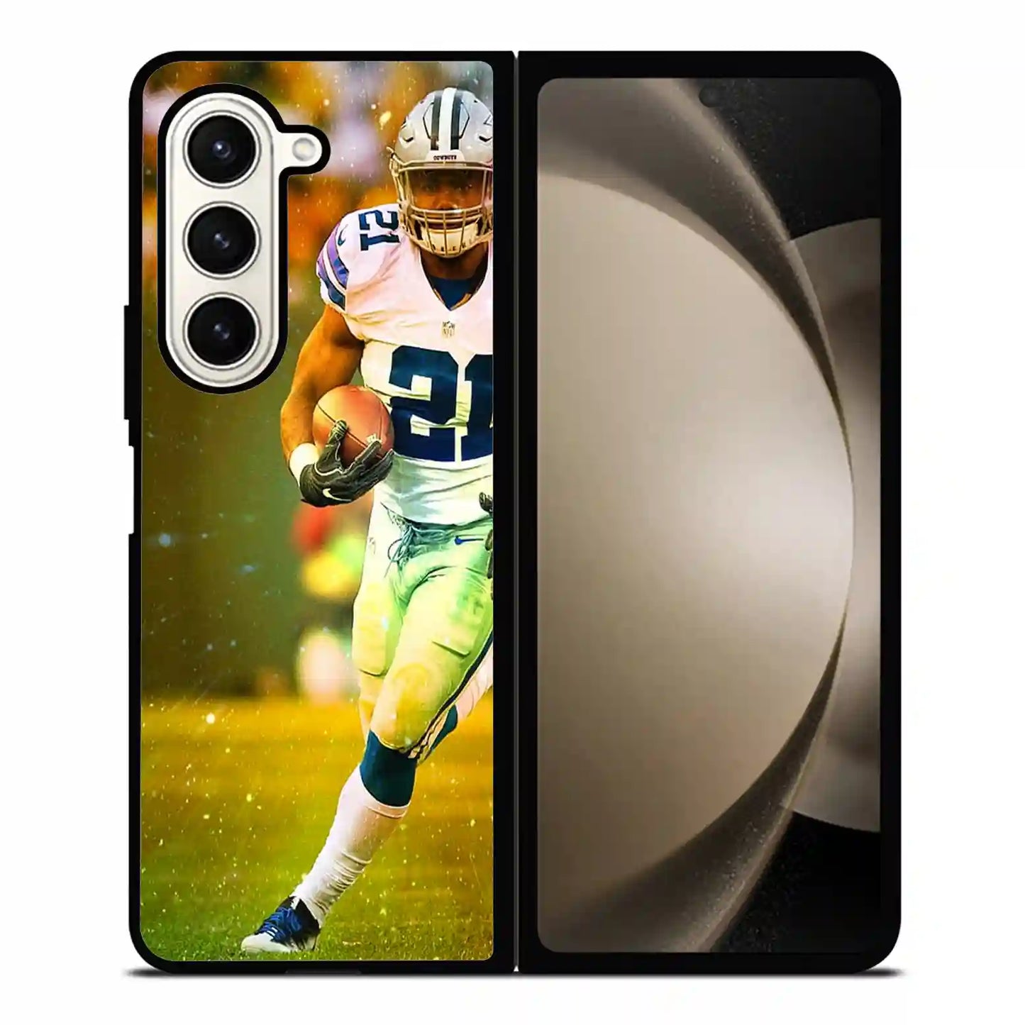 Ezekiel Elliot Space Samsung Z6 Fold Case