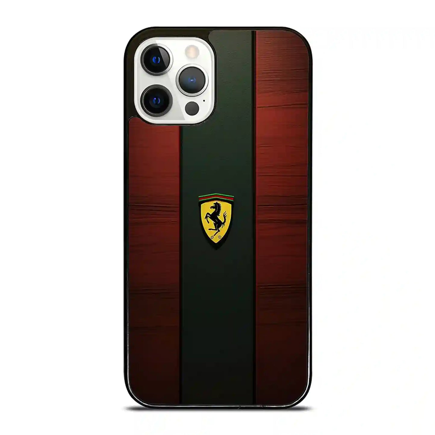 Ferrari Stripe Colorful iPhone 12 Pro Case