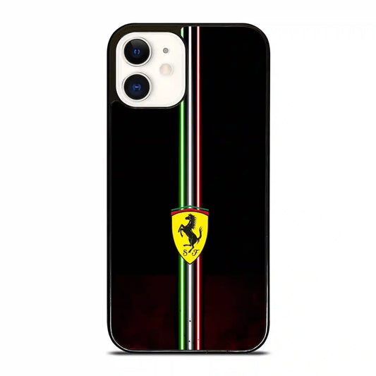 Ferrari Stripe Cool iPhone 12 Case