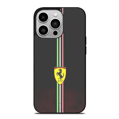 Ferrari Stripe Cool iPhone 14 Pro Case