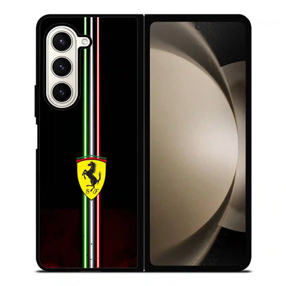 Ferrari Stripe Cool Samsung Z6 Fold Case