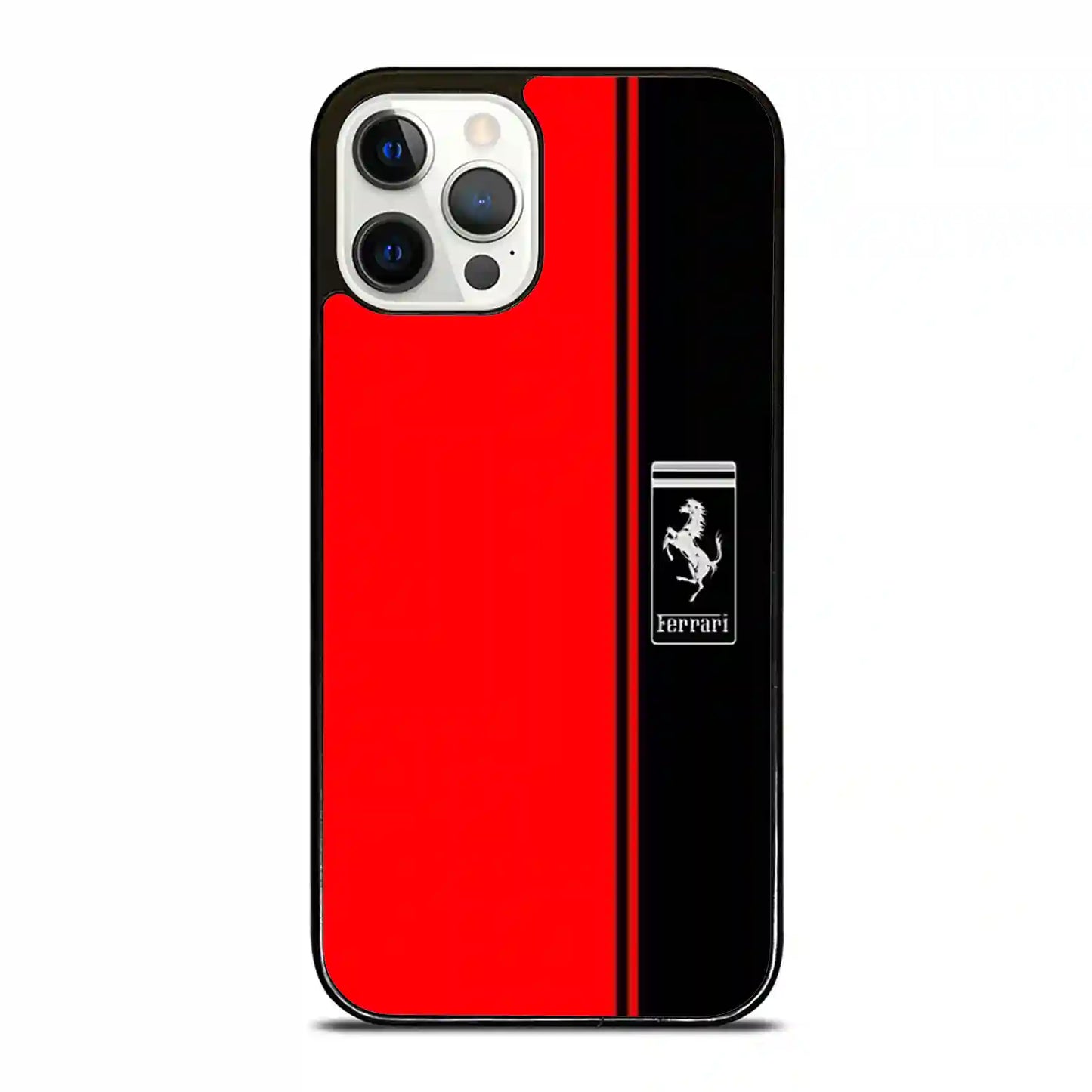 Ferrari Stripe Cute iPhone 12 Pro Case