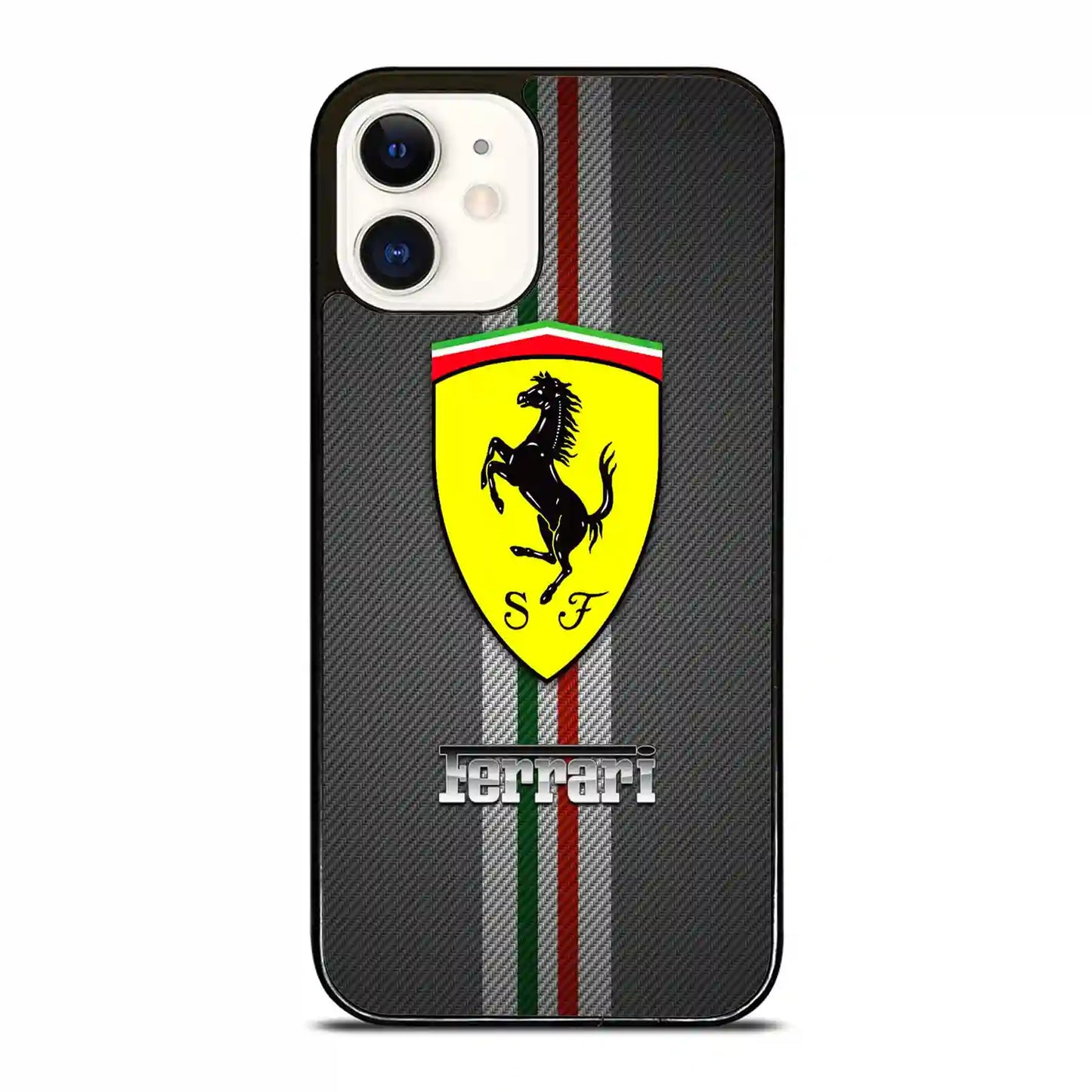 Ferrari Stripe iPhone 12 Case