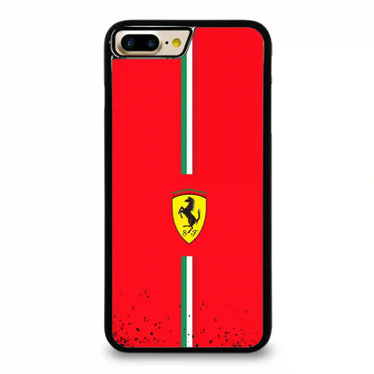 Ferrari Stripe Personalized iPhone 7-8 Plus Case