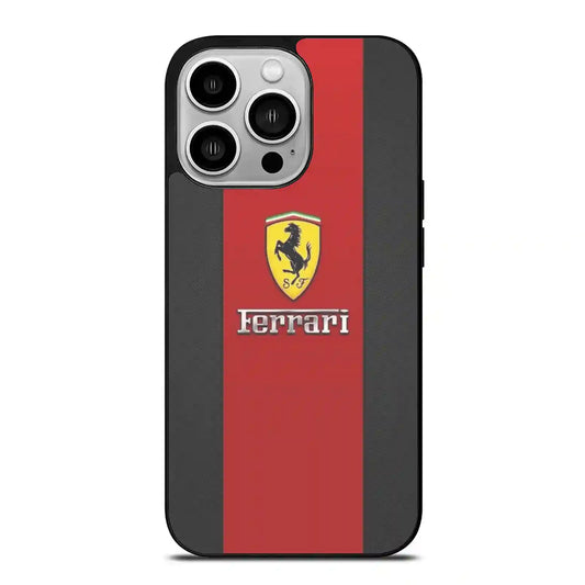 Ferrari Stripe Sweet iPhone 14 Pro Case