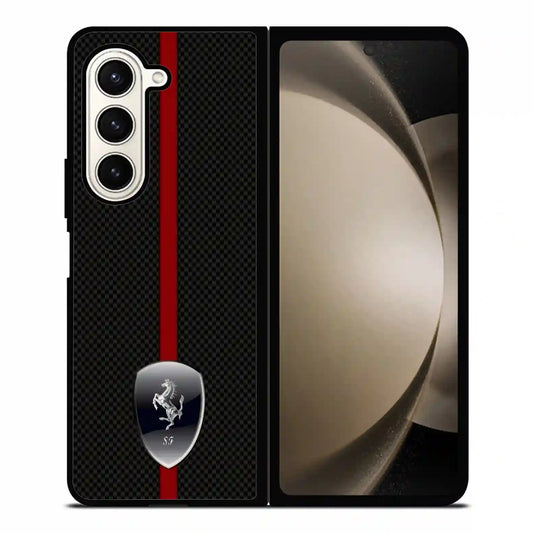 Ferrari Stripe Vintage Samsung Z6 Fold Case