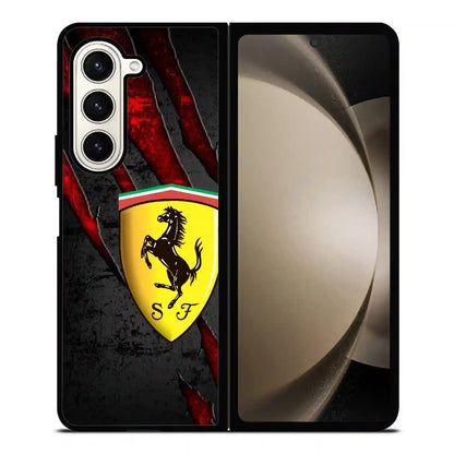 Ferrari Triangle Color Samsung Z6 Fold Case