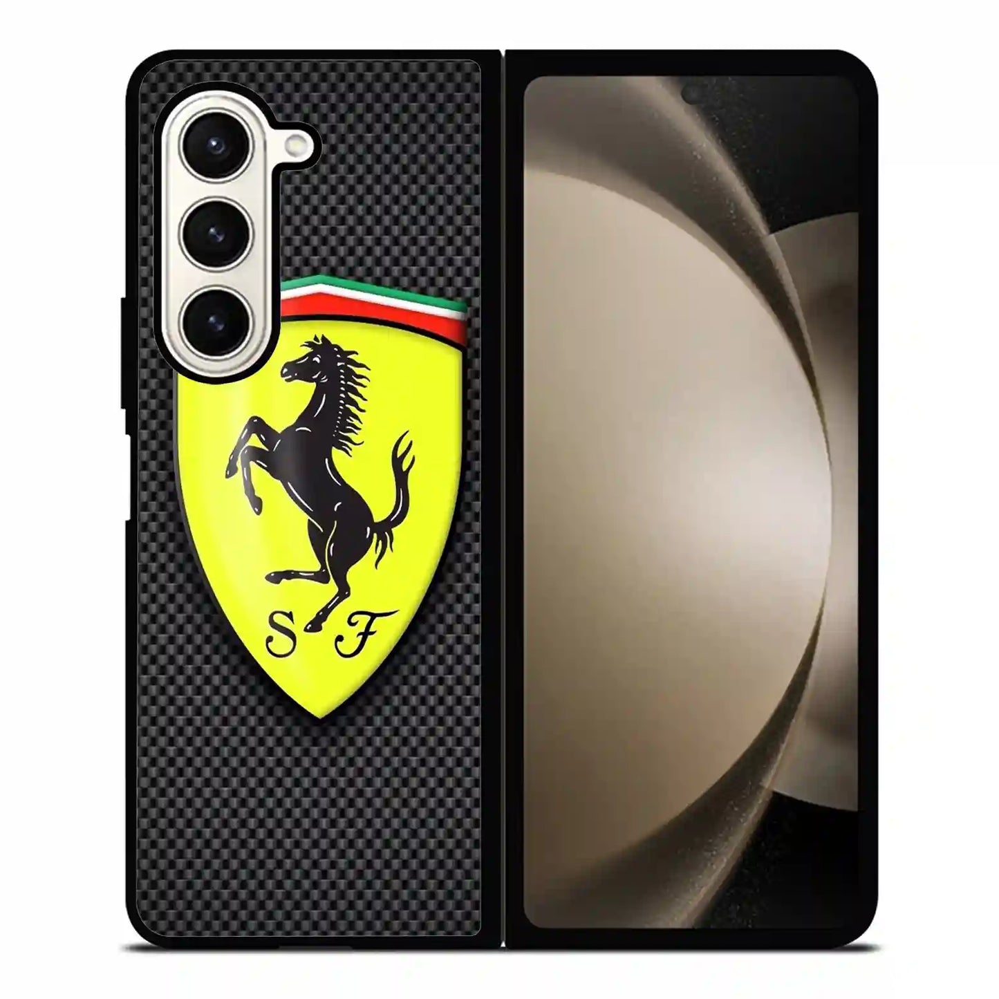 Ferrari Triangle Cool Samsung Z6 Fold Case