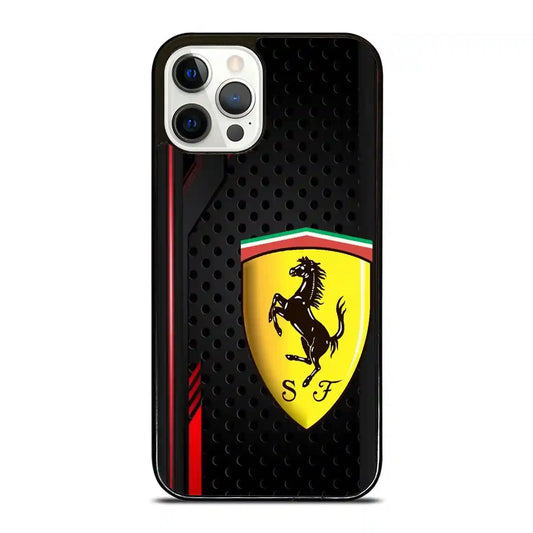 Ferrari Triangle Cute iPhone 12 Pro Case