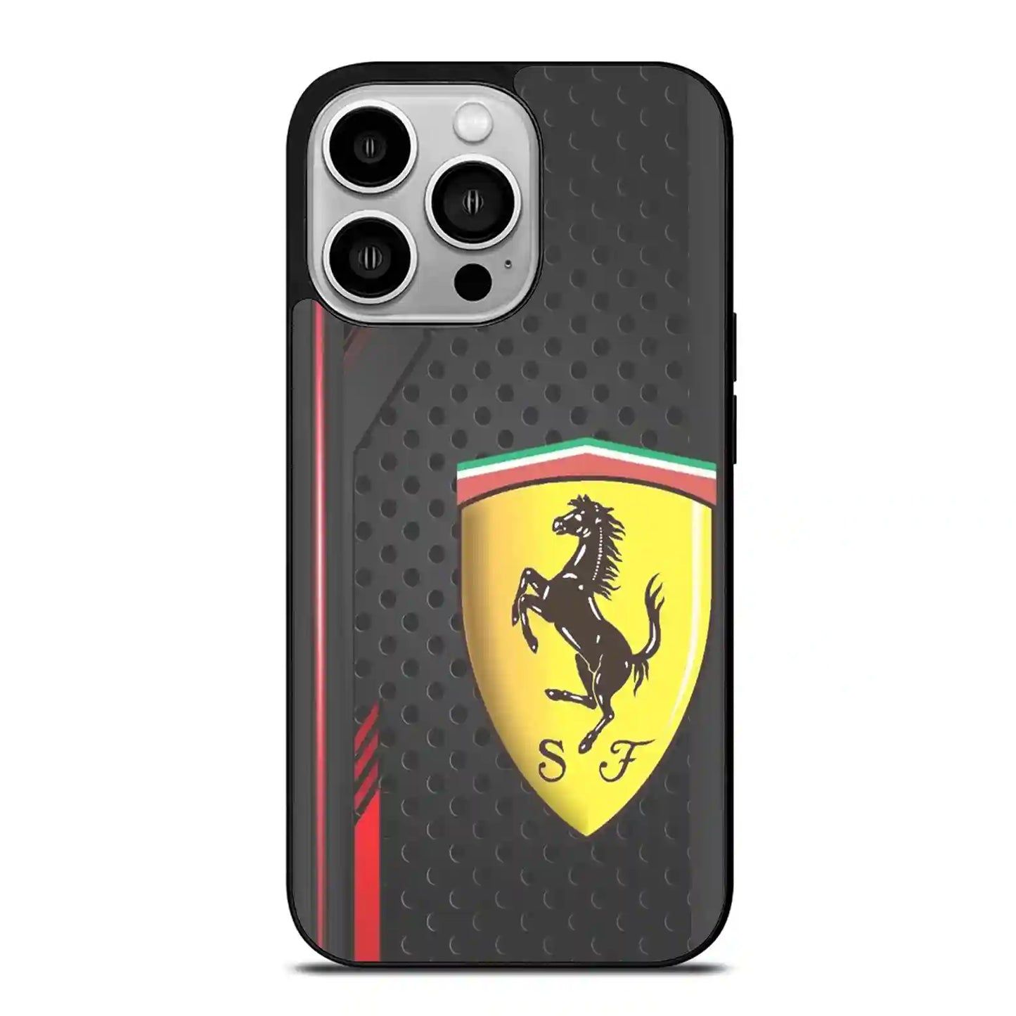 Ferrari Triangle Cute iPhone 14 Pro Case