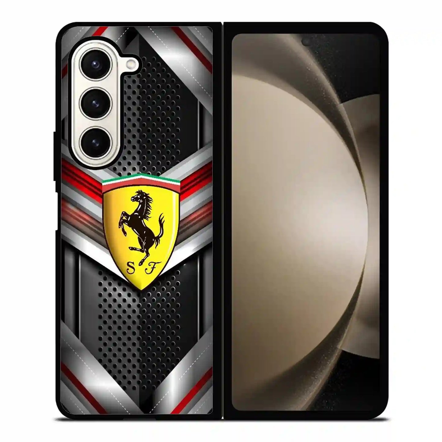 Ferrari Triangle Personalized Samsung Z6 Fold Case