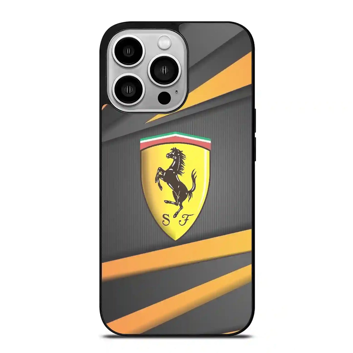 Ferrari Triangle Vintage iPhone 14 Pro Case