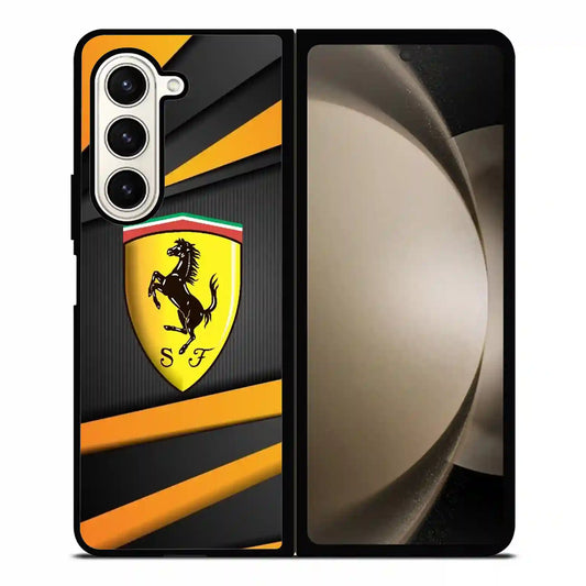 Ferrari Triangle Vintage Samsung Z6 Fold Case