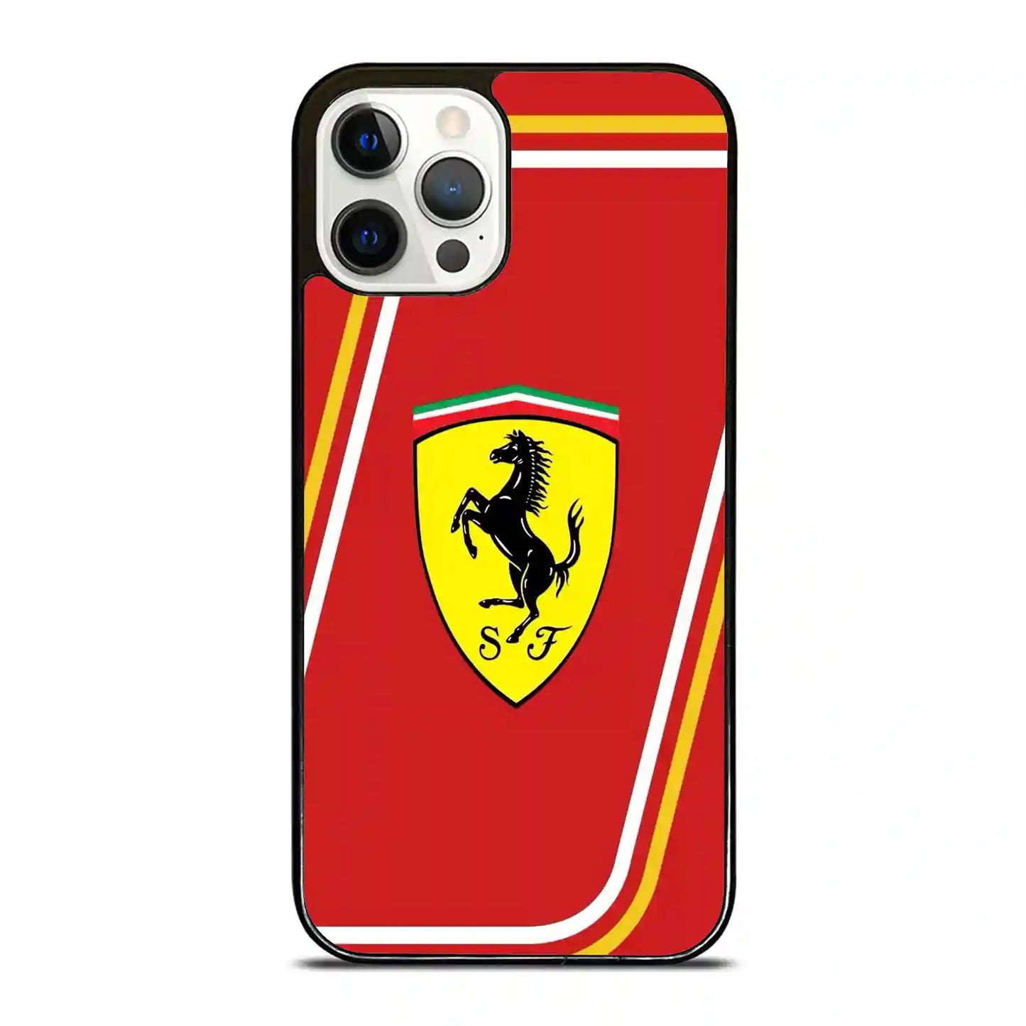 Ferrarri Red Colorful iPhone 12 Pro Case