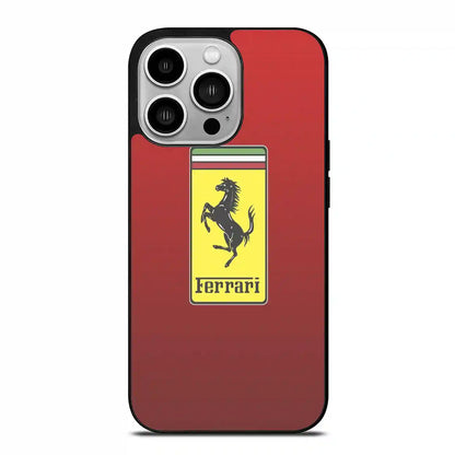 Ferrarri Red Cute iPhone 14 Pro Case