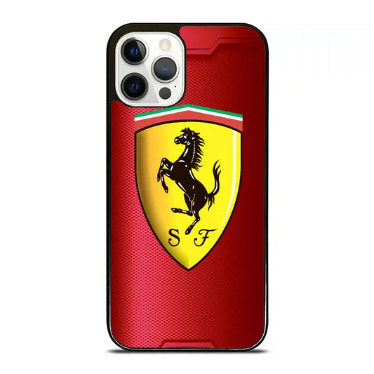 Ferrarri Red iPhone 12 Pro Case