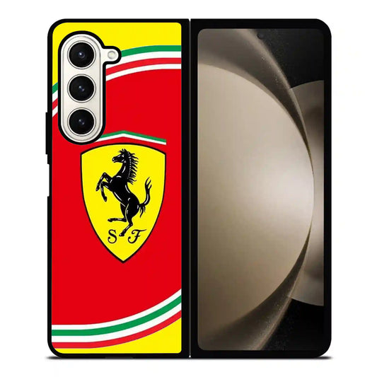 Ferrarri Red Vintage Samsung Z6 Fold Case