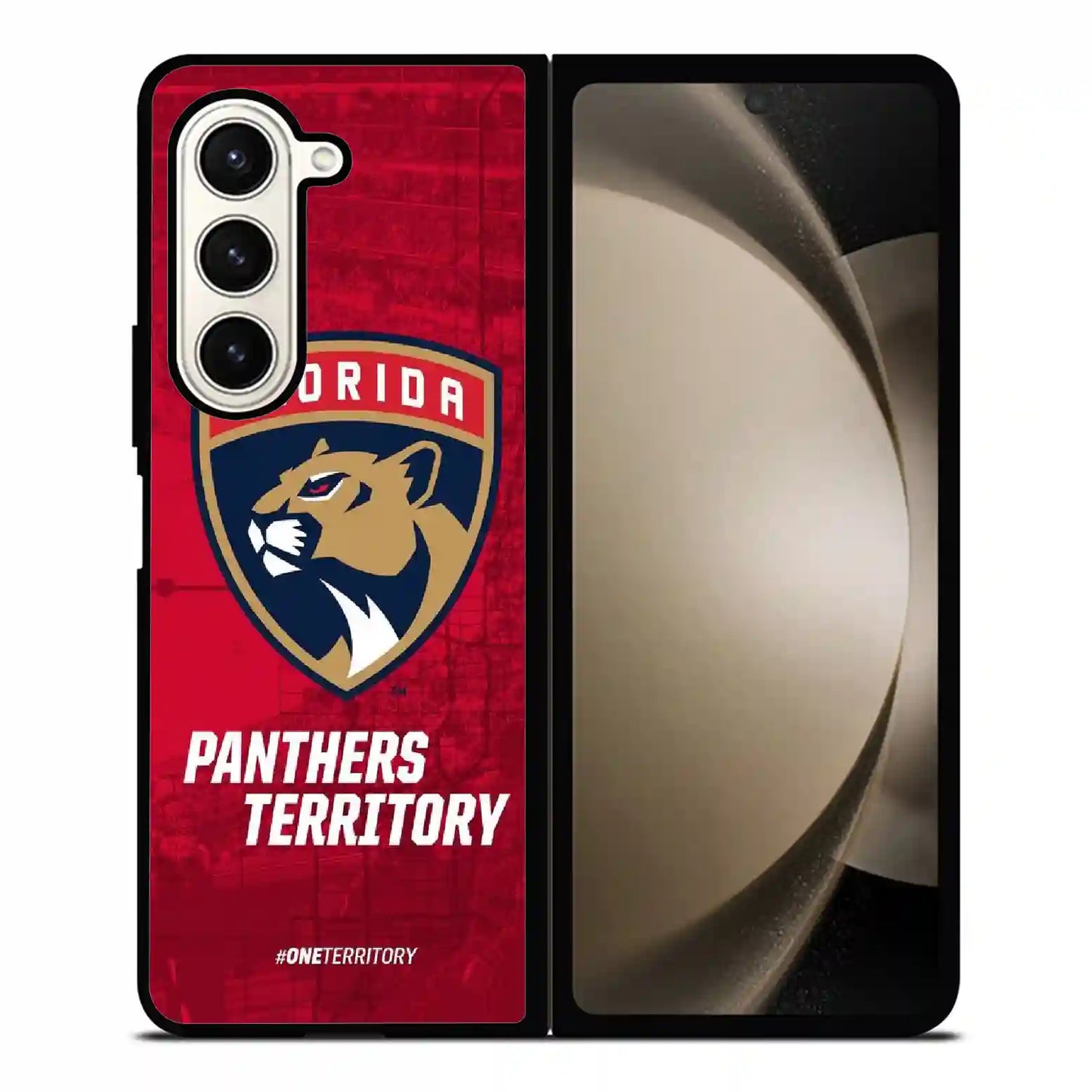 Florida Panthers Personalized Samsung Z6 Fold Case