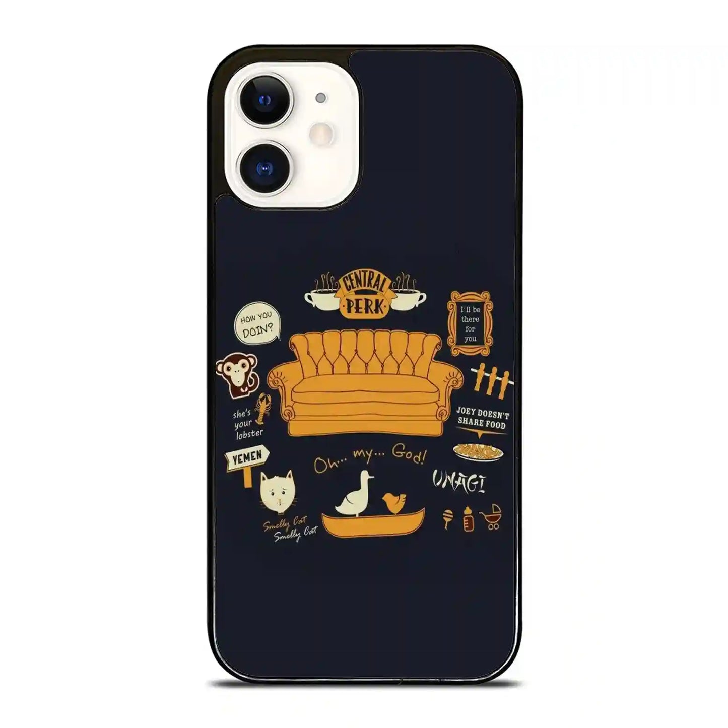 Friends Tv Show Color iPhone 12 Case