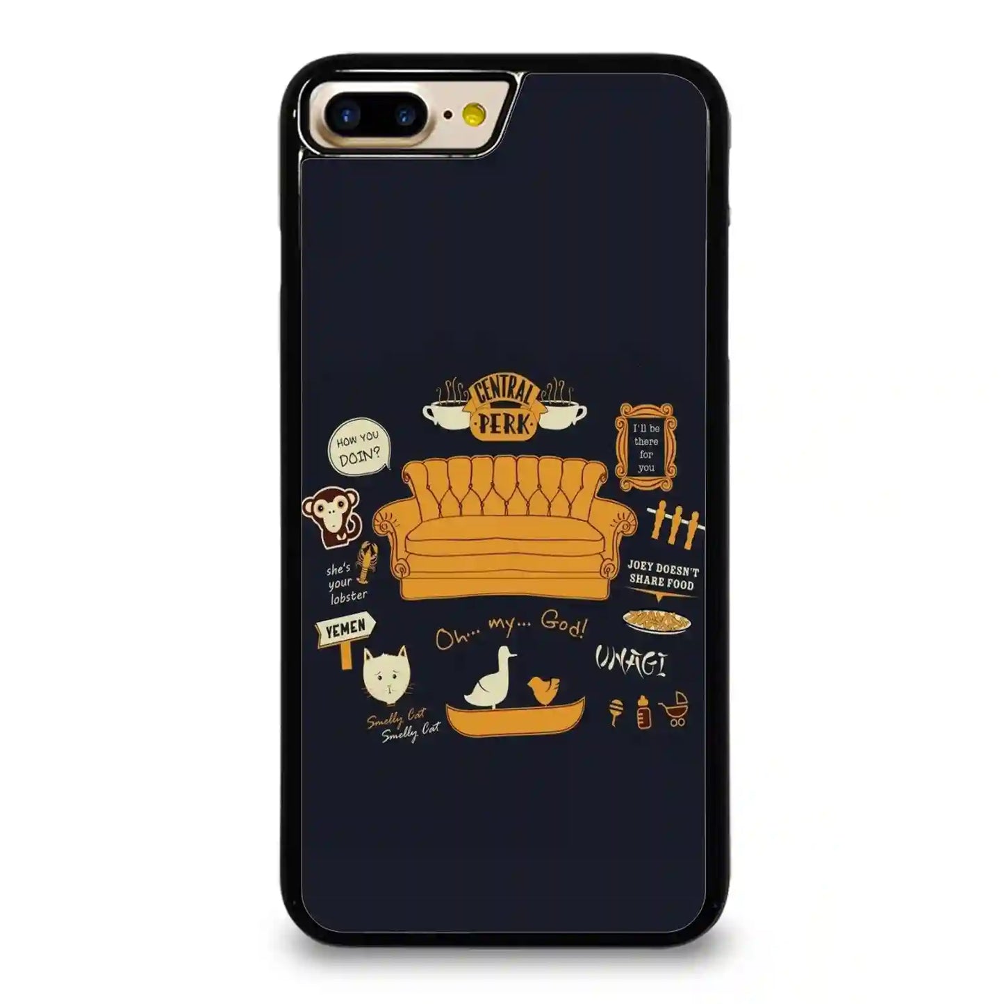 Friends Tv Show Color iPhone 7-8 Plus Case