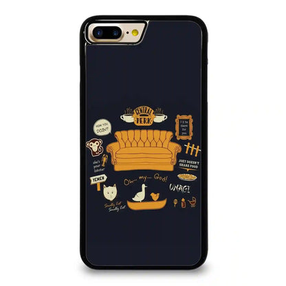 Friends Tv Show Color iPhone 7-8 Plus Case