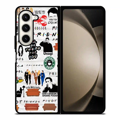 Friends Tv Show Retro Samsung Z6 Fold Case