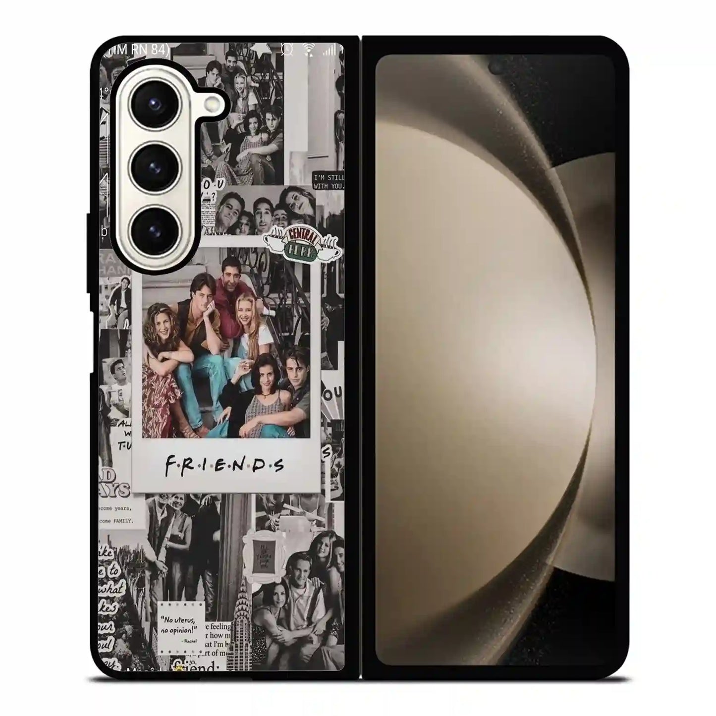 Friends Tv Show Vintage Samsung Z6 Fold Case