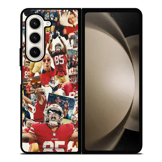 George Kittle Collage Samsung Z6 Fold Case