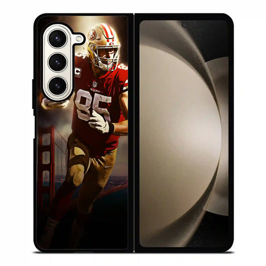 George Kittle Light Nfl Samsung Z6 Fold Case