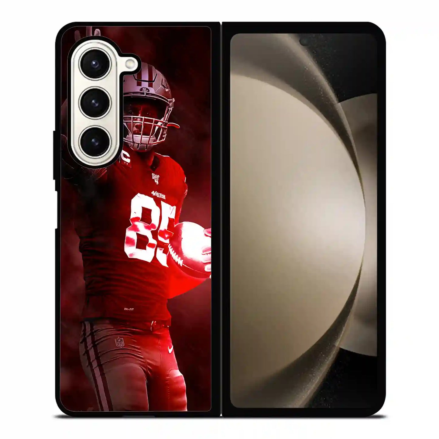 George Kittle Light Samsung Z6 Fold Case