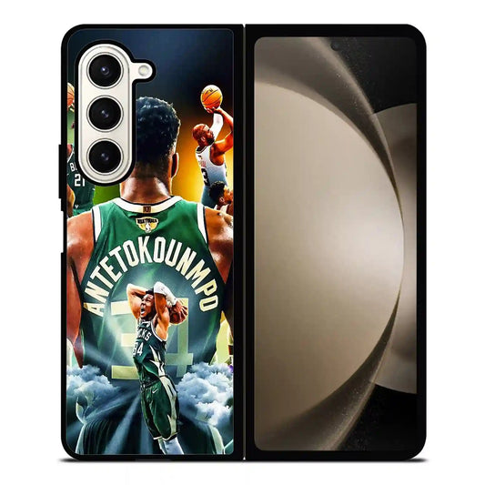 Giannis Antetokounmpo Basketball Nba Samsung Z6 Fold Case