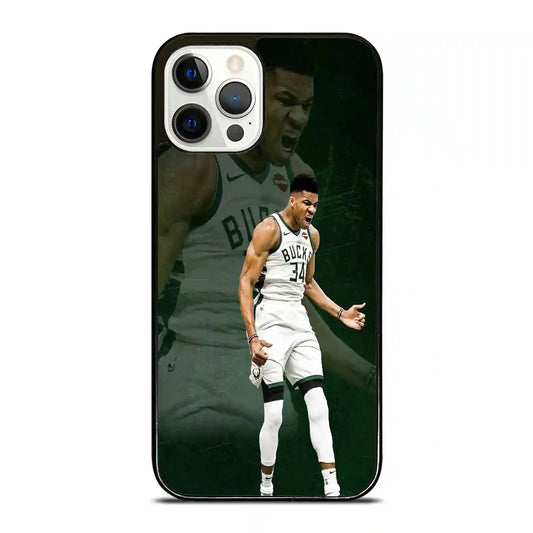 Giannis Antetokounmpo Bucks Basketball iPhone 12 Pro Case