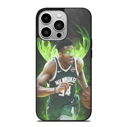 Giannis Antetokounmpo Eye iPhone 14 Pro Case