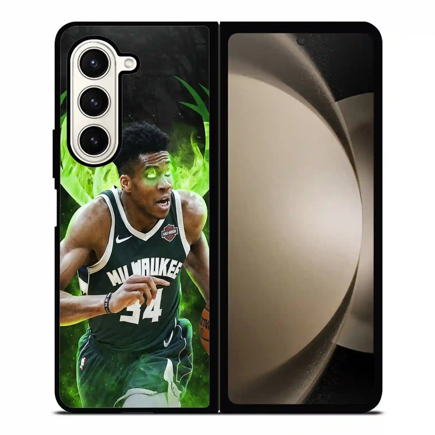 Giannis Antetokounmpo Eye Samsung Z6 Fold Case