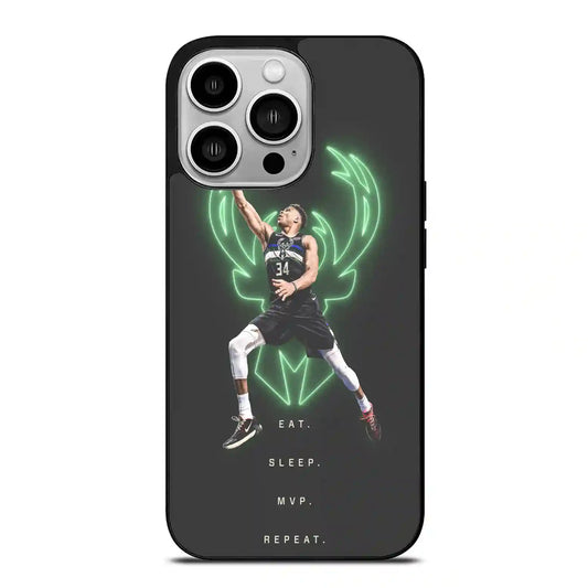 Giannis Antetokounmpo iPhone 14 Pro Case