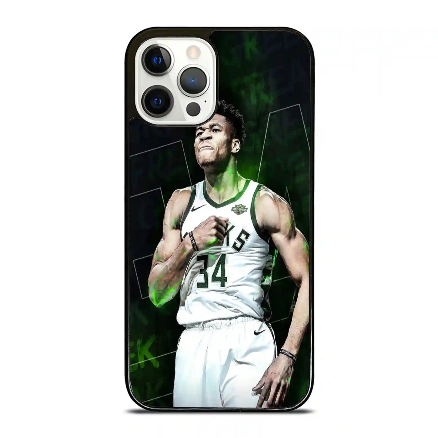 Giannis Antetokounmpo Jump Basketball iPhone 12 Pro Case