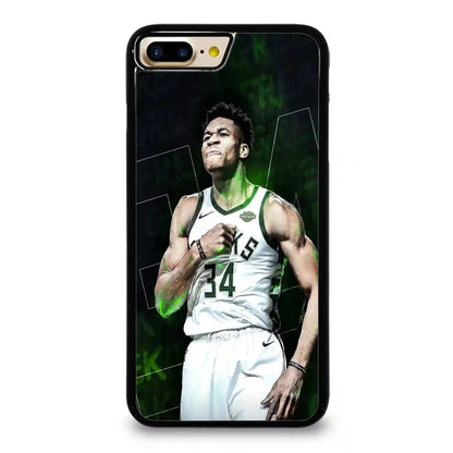 Giannis Antetokounmpo Jump Basketball iPhone 7-8 Plus Case