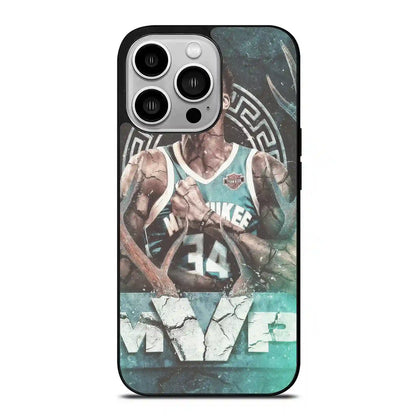 Giannis Antetokounmpo Mvp iPhone 14 Pro Case