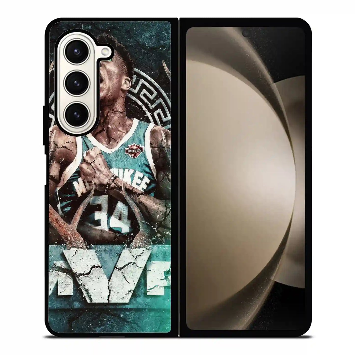 Giannis Antetokounmpo Mvp Samsung Z6 Fold Case