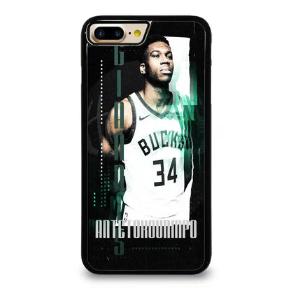 Giannis Antetokounmpo Nba Basketball Bucks iPhone 7-8 Plus Case