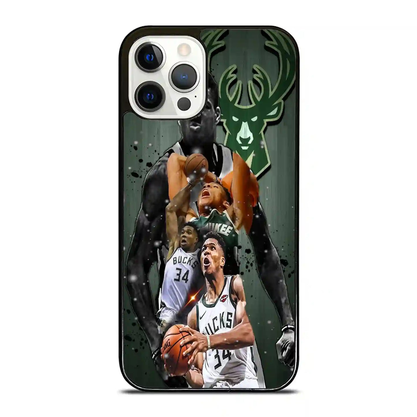 Giannis Antetokounmpo Nba Basketball iPhone 12 Pro Case