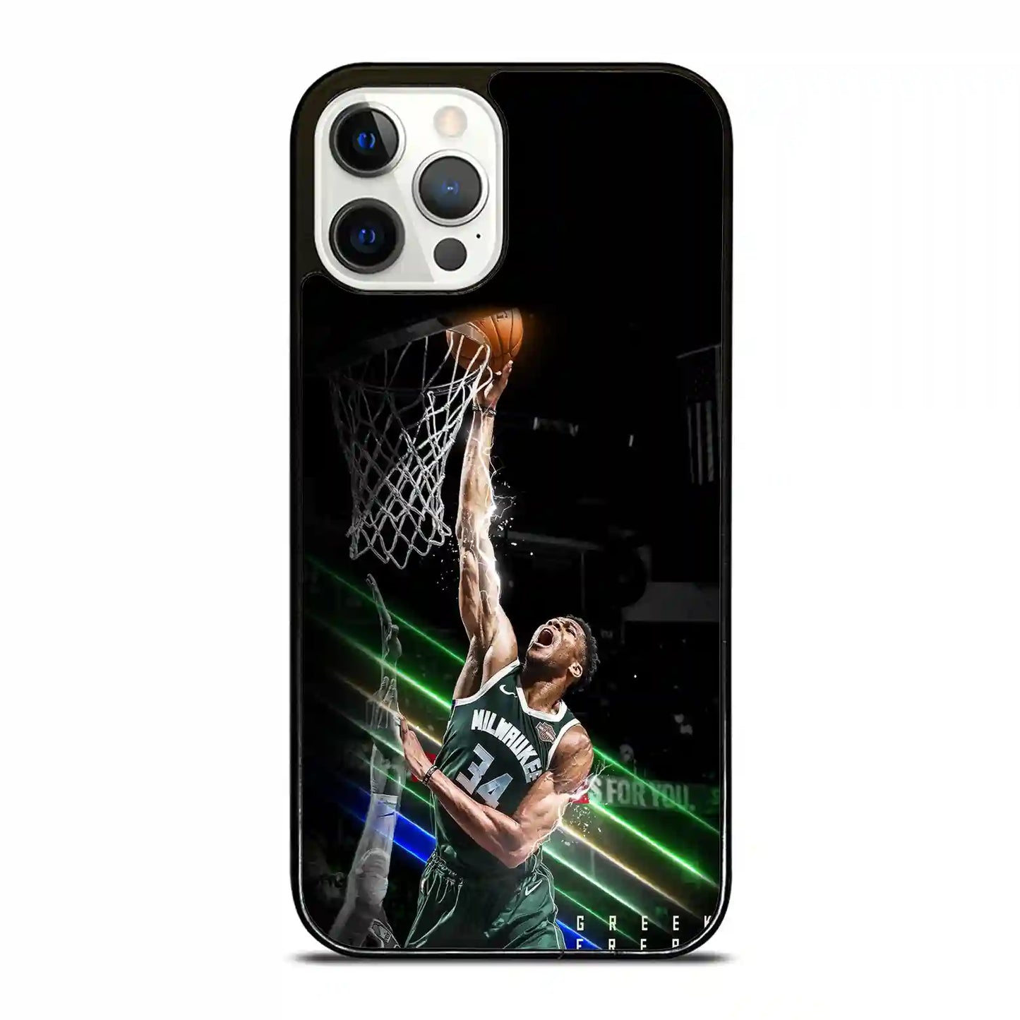 Giannis Antetokounmpo Nba Bucks iPhone 12 Pro Case