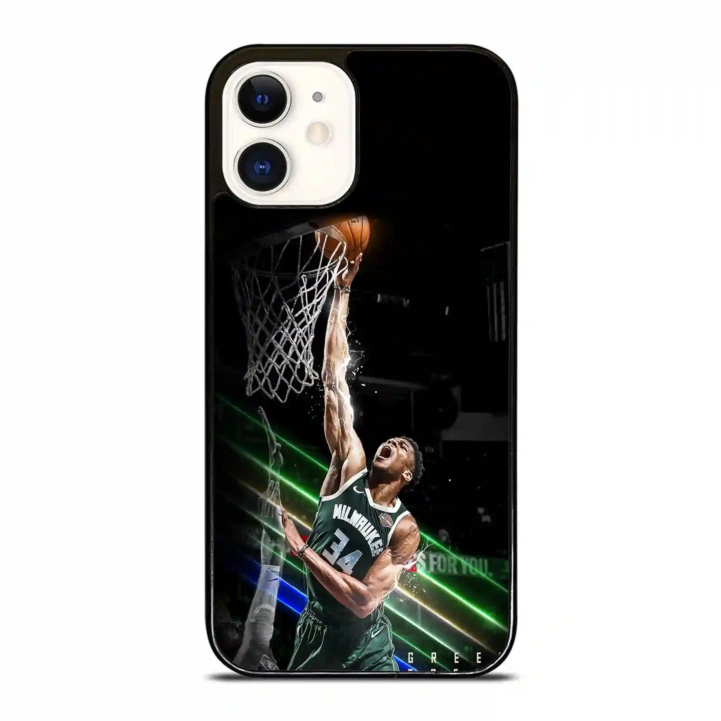 Giannis Antetokounmpo Nba Bucks iPhone 12 Case